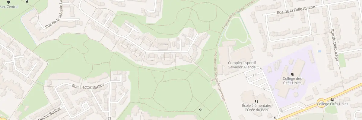 Plan du 60 Rue de la Polynésie à Combs-la-Ville