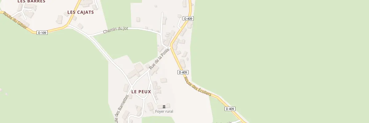 Plan du 5055 Le Bourg à La Petite-Marche