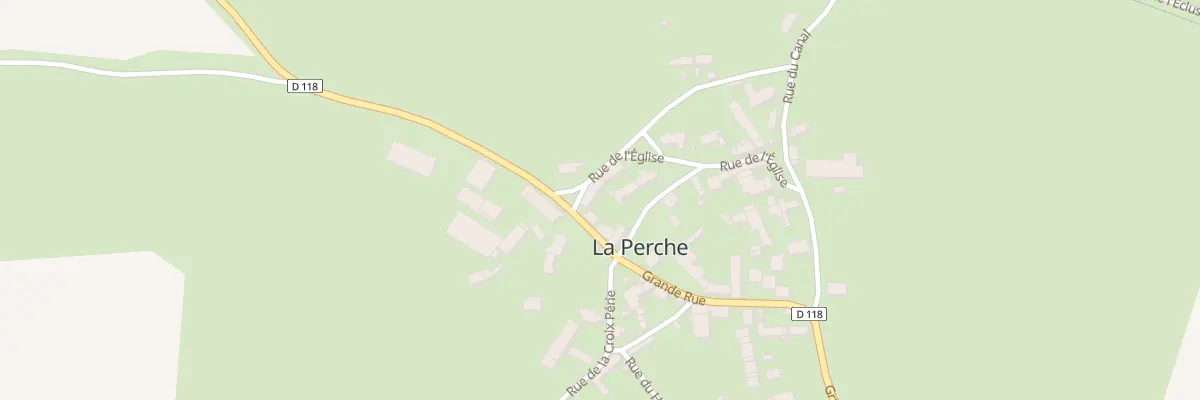Plan du 460 Grande Rue à La Perche