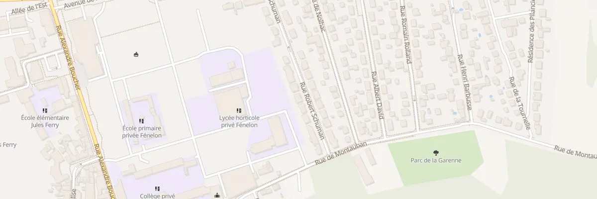 Plan du 22 Rue Robert Schuman à Vaujours