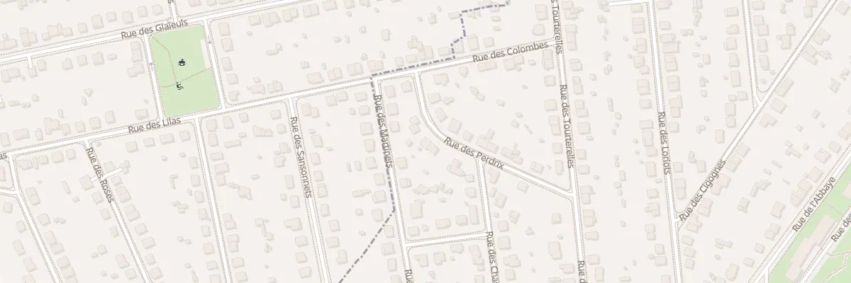 Plan du 19 Rue des Perdrix à Montluçon