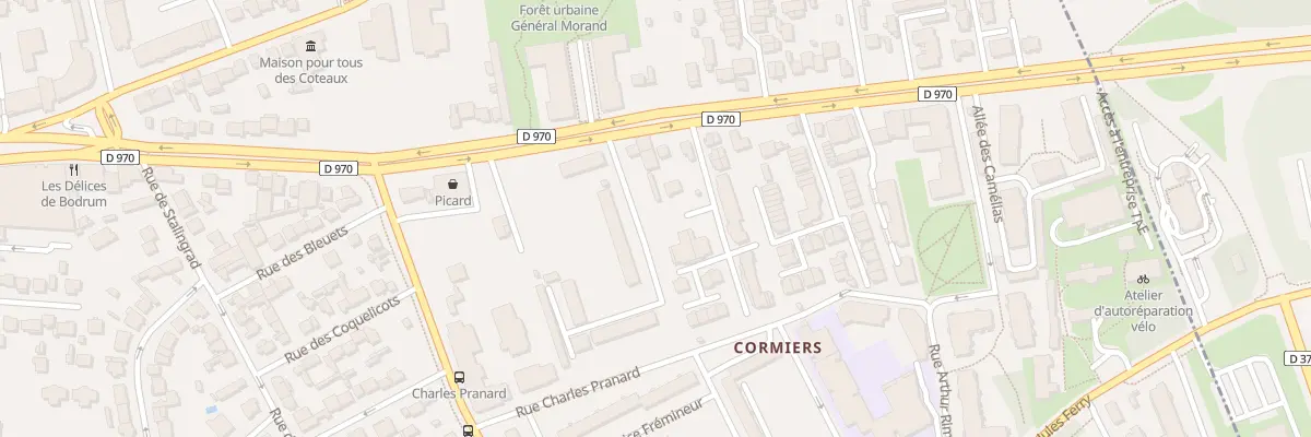 Plan du 166 Av Emile Cossonneau à Noisy-le-Grand