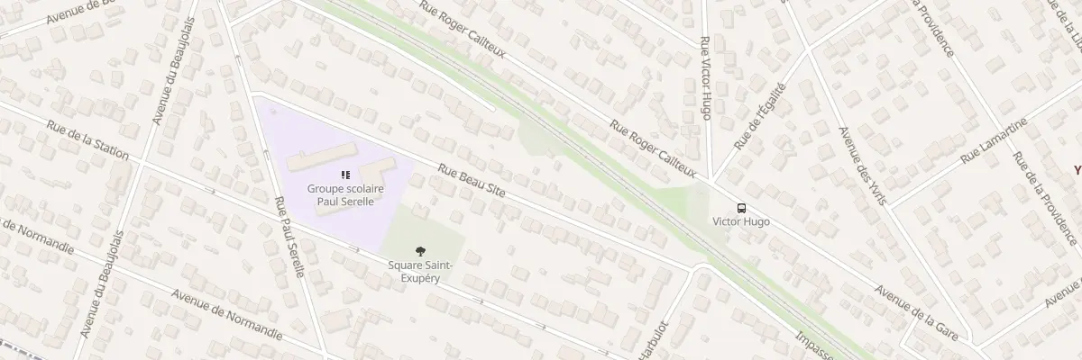 Plan du 33 Rue Beau Site à Noisy-le-Grand