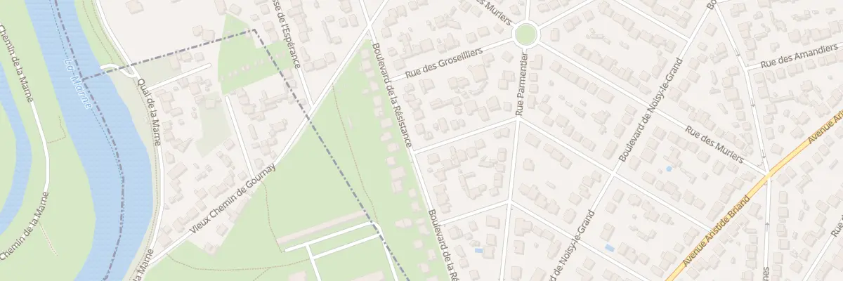 Plan du 87 Bd de la Résistance à Gournay-sur-Marne