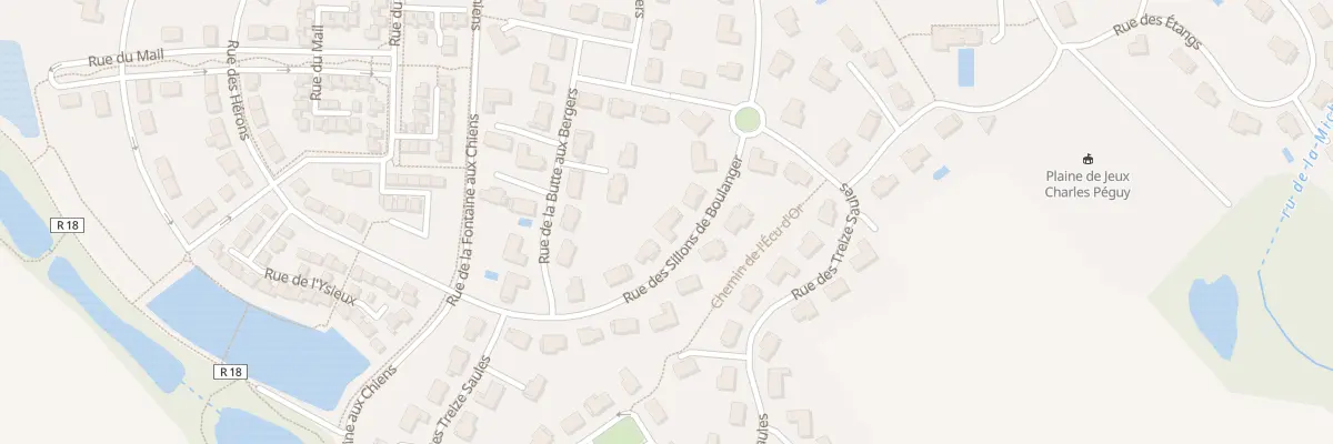 Plan du 18 Rue des Sillons de Boulanger à Saint-Witz
