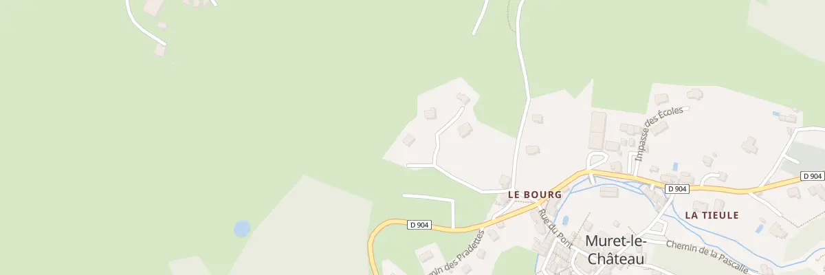 Plan du 5069A Las Rudelles à Muret-le-Château