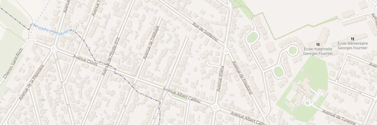 Plan du 70 Av de Sambre et Meuse à Chelles