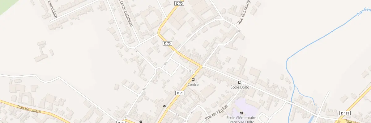 Plan du 39 Rue de Gonnehem à Chocques