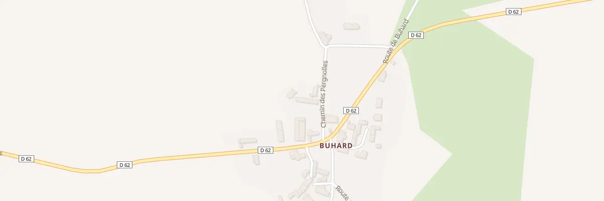 Plan du 162 Buhard à La Perche