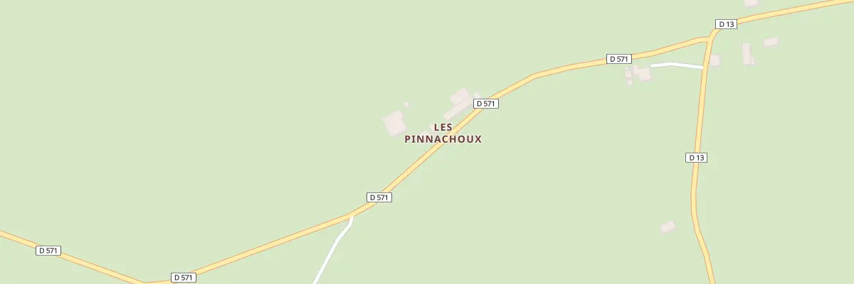 Plan du 5180 Les Pinnachoux à Montel-de-Gelat