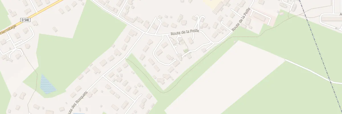 Plan du 9 Lot Domaine de la Peille à Prémilhat