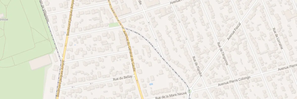 Plan du 6 Rue de l’Ile de France à Vaujours