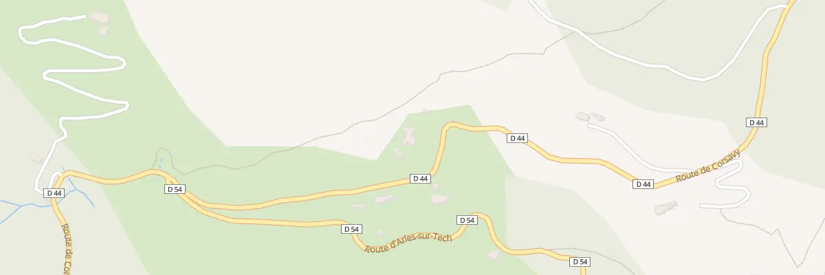 Plan du 4518 Rte de Corsavy à Montferrer