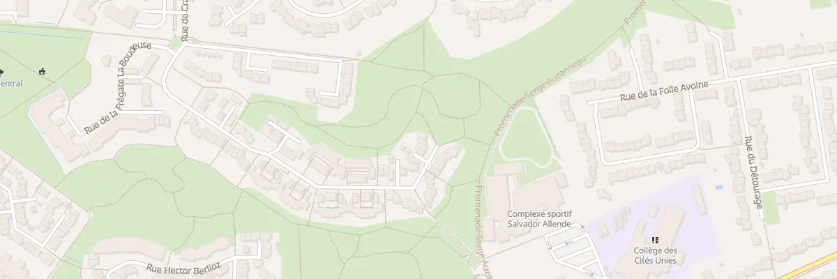 Plan du 25 Rue de la Polynésie à Combs-la-Ville
