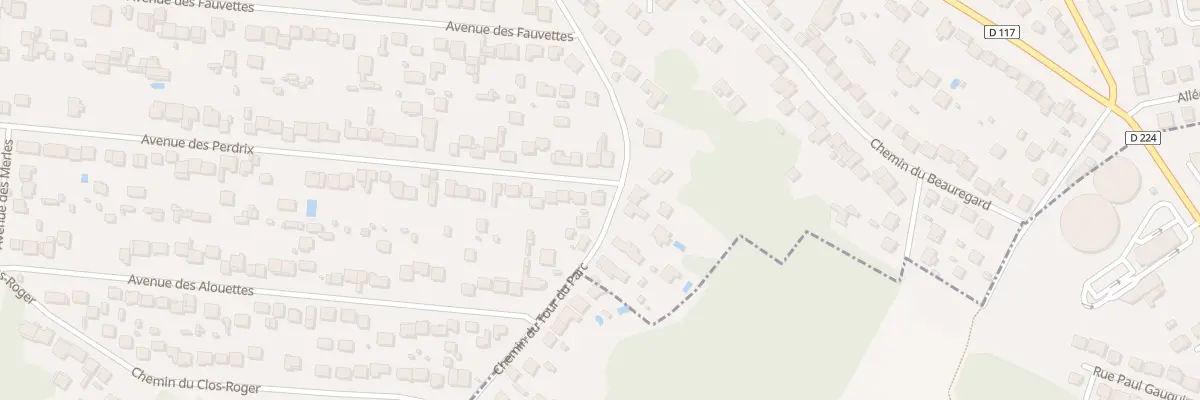 Plan du 114 Av des Perdrix à Montfermeil