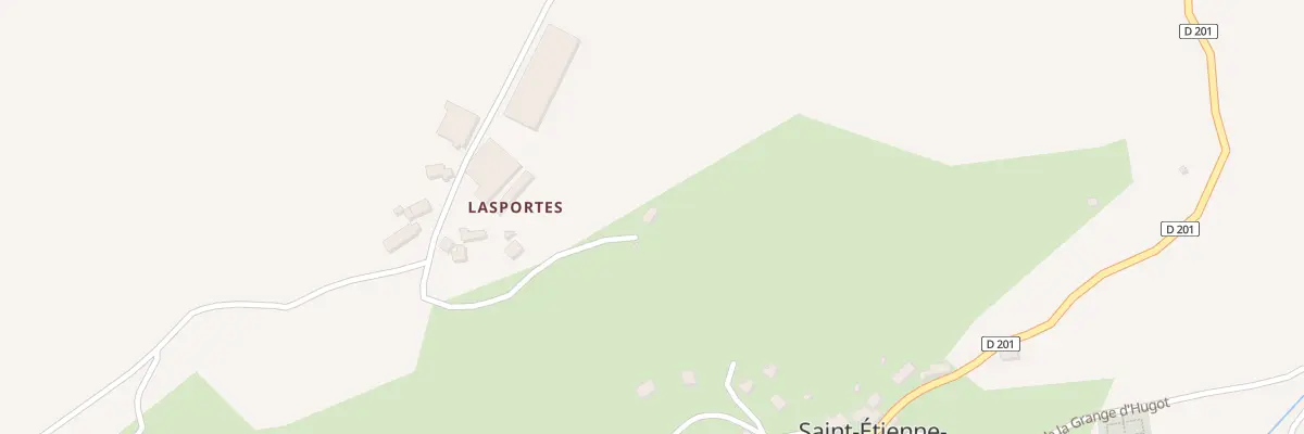 Plan du 5044 Lasportes à Saint-Étienne-de-Carlat