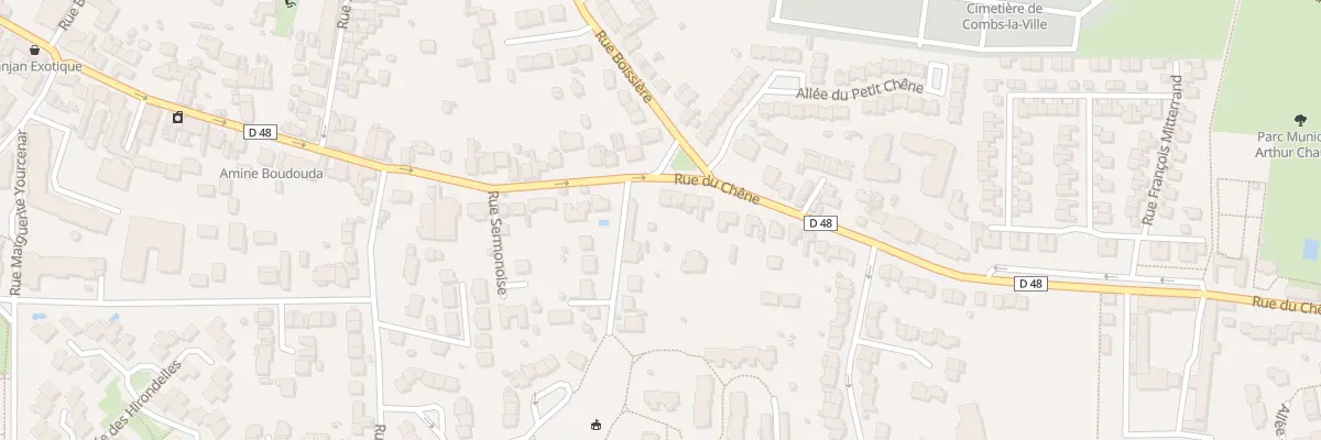Plan du 65 Rue du Chêne à Combs-la-Ville