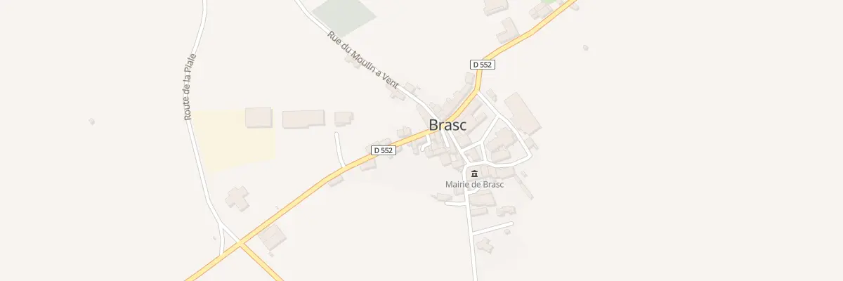 Plan du 5021 Rue de Montclar à Brasc