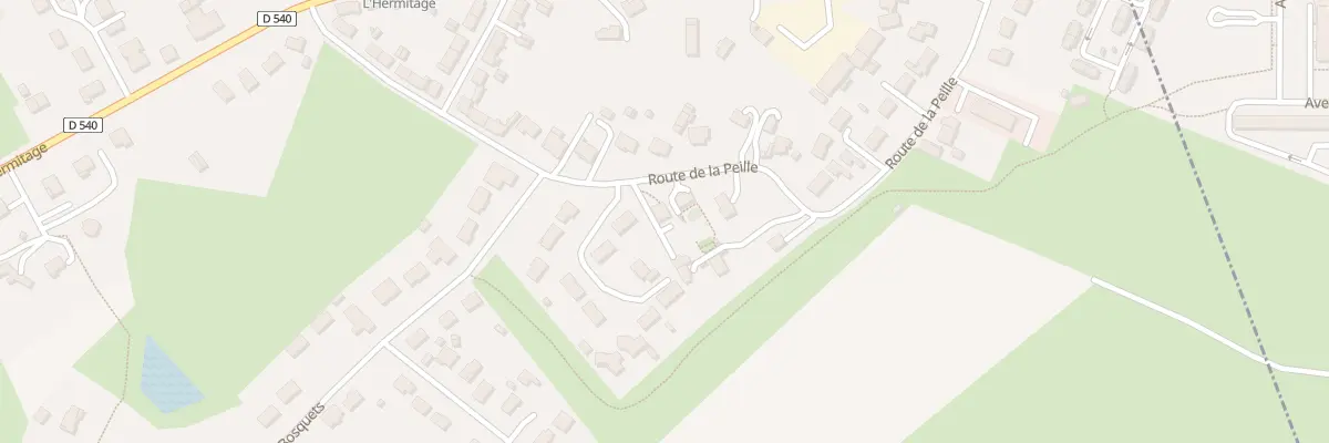 Plan du 39 Rte de la Peille à Prémilhat