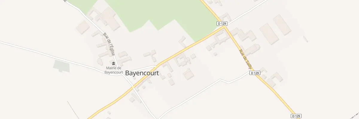 Plan du 10 Rue de Bexhill à Bayencourt