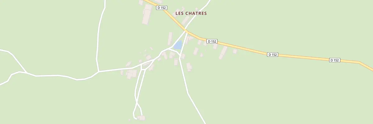 Plan du 124 Les Chatres à Mazirat