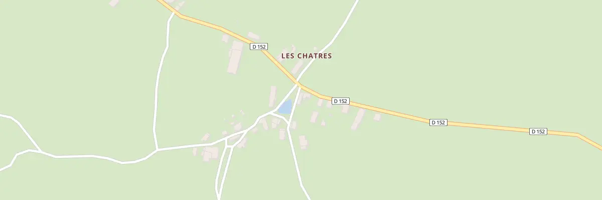 Plan du 128 Les Chatres à Mazirat