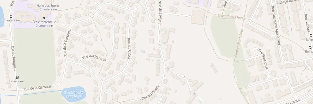 Plan du 17 Rue de Savigny à Savigny-le-Temple