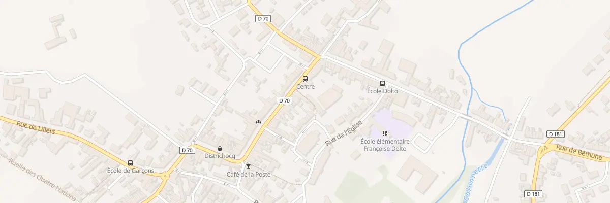 Plan du 262 Rue Principale à Chocques