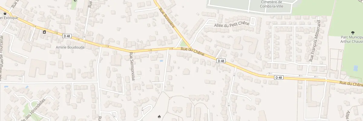 Plan du 63 Rue du Chêne à Combs-la-Ville