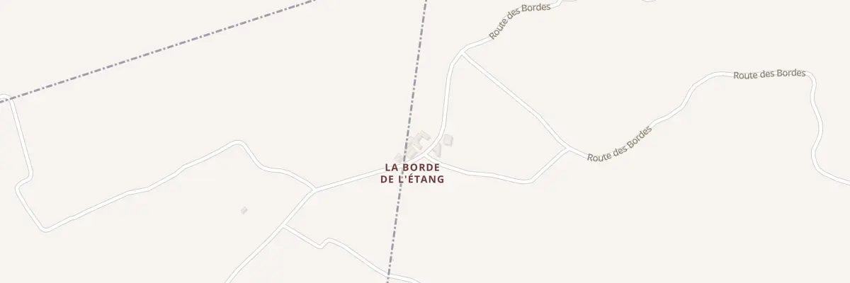 Plan du 103 La Borde de l’Estang à Lansac