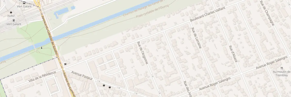 Plan du 3 Rue de l’Argonne à Tremblay-en-France