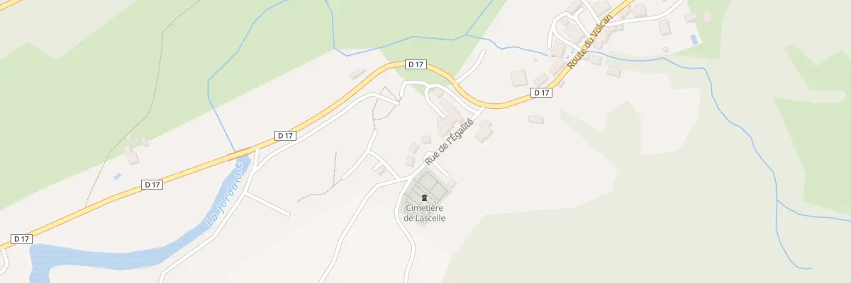Plan de Pratniau à Lascelle
