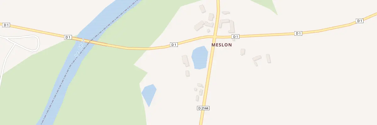 Plan du 358 Meslon à Coust