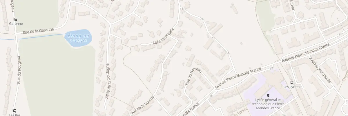 Plan du 34 Rue de la Voulzie à Savigny-le-Temple