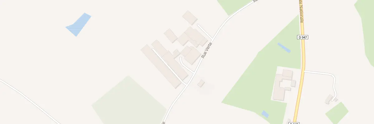 Plan du 4 Rue Verte à Houtkerque