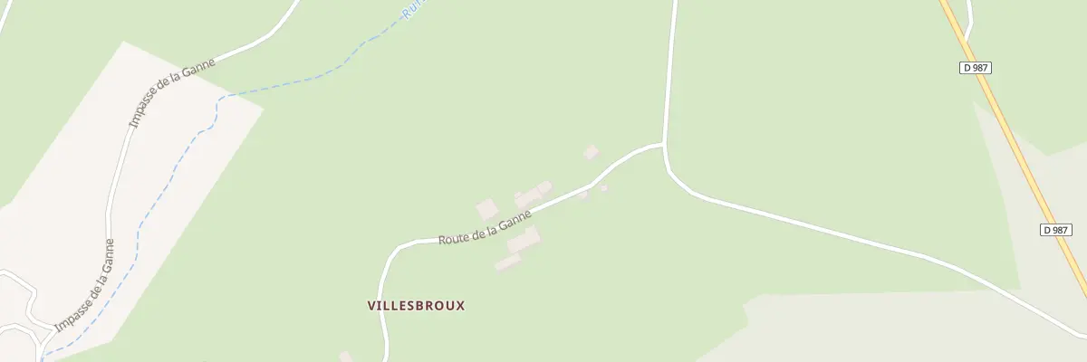 Plan du 5094 Villesbroux à Lastic