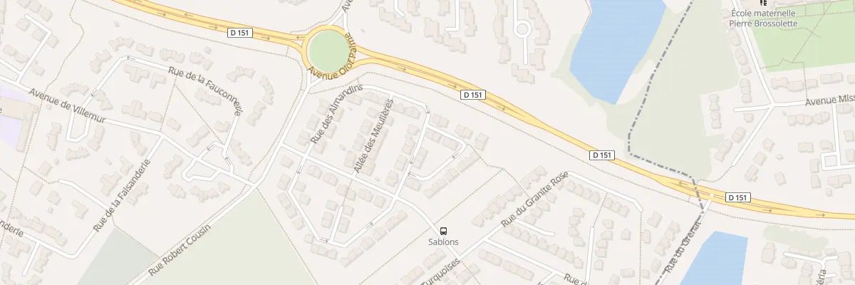 Plan du 175 Rue de la Topaze à Nandy