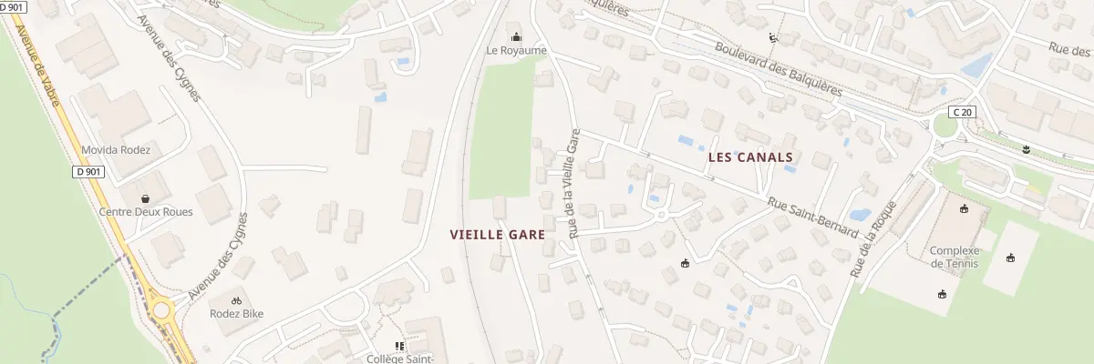 Plan du 53 Rue de la Vieille Gare à Onet-le-Château