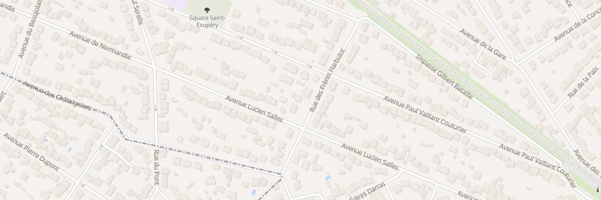 Plan du 18 Rue des Frères Harbulot à Noisy-le-Grand