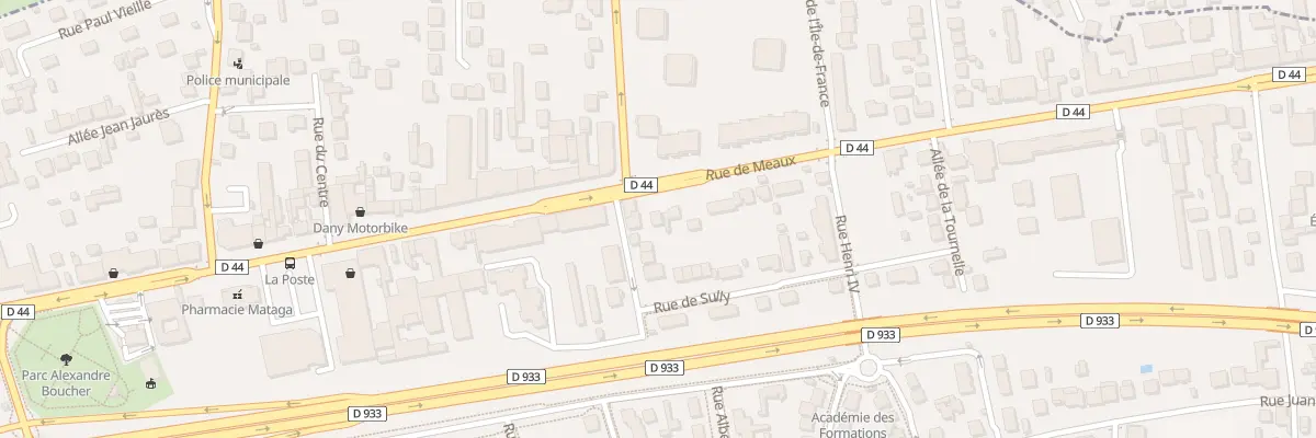 Plan du 120 Rue de Meaux à Vaujours