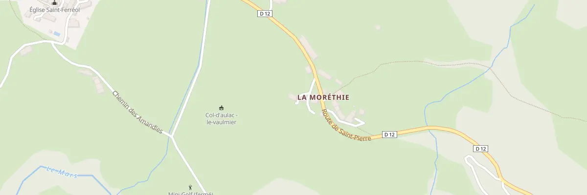 Plan du 5053 La Morethie au Vaulmier