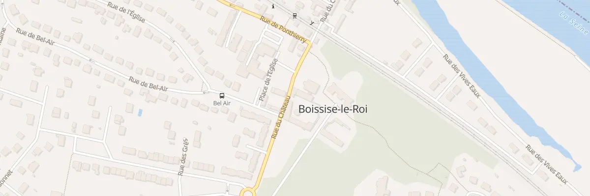 Plan du 15 Rue du Château à Boissise-le-Roi