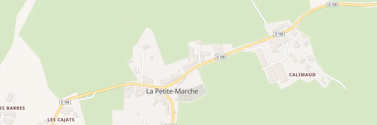 Plan du 5069 Le Bourg à La Petite-Marche