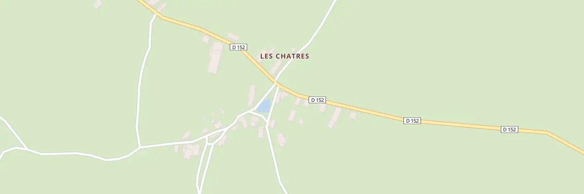 Plan du 130 Les Chatres à Mazirat