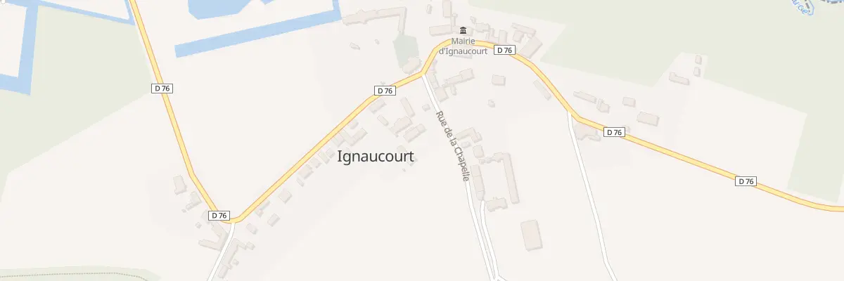 Plan du 6 Rue de la Chapelle à Ignaucourt