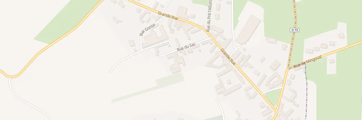 Plan du 4 Rue du Sac à Mingoval