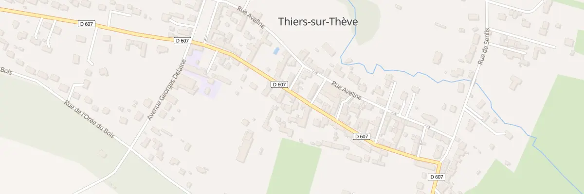 Plan du 28 Rue du Gen de Gaulle à Thiers-sur-Thève