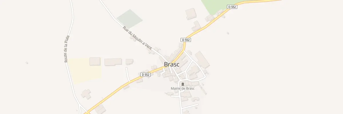 Plan du 5032 Rue de Montclar à Brasc