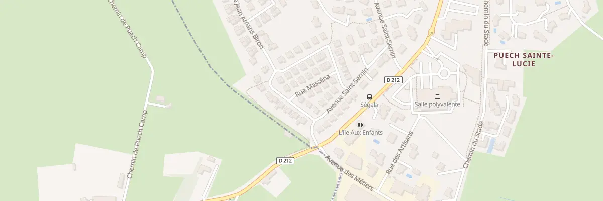 Plan du 37 Rue Jean Amans Biron au Monastère