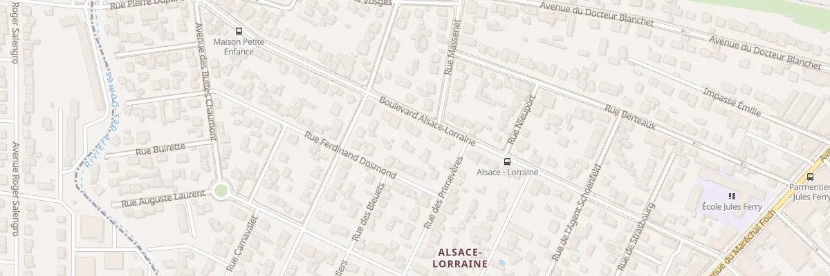 Plan du 39 Bd Alsace Lorraine à Chelles